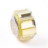 Glass European Beads GPDL-WH0001-01F-2