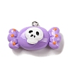 Opaque Resin Pendants RESI-K020-03E-1