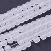 Baking Paint Transparent Glass Bead Strands GLAA-S031-4mm-13-1
