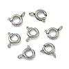 304 Stainless Steel Spring Ring Clasps STAS-B095-05A-P-1