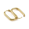 Ion Plating(IP) 304 Stainless Steel Oval Hoop Earrings EJEW-M218-02B-G-2
