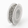 Tarnish Resistant 304 Stainless Steel Cable Chains CHS-F015-16P-4