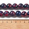 Natural Multi-Color Agate Beads Strands G-A261-B09-14mm-5