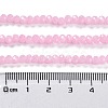 Baking Paint Imitation Jade Glass Bead Strands DGLA-A034-J4MM-A26-3