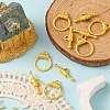 Alloy Toggle Clasps FIND-YW0002-21-5