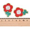 Polyester Computerized Embroidery Cloth Iron on Sew on Patches PATC-L001-02-3