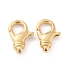 Brass Lobster Claw Clasps KK-D065-03G-2