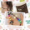 40Pcs 2 Colors Opaque Acrylic Beads SACR-CJ0001-91-7