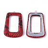 Imitation Leather Pendants WOVE-S118-12-3