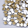 Electroplate Opaque Glass Seed Beads SEED-S023-18C-01C-1