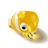Marine Series Transparent Resin Pendants RESI-E031-02P-13-3