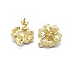 Alloy Stud Earring Findings X-PALLOY-F255-35MG-2