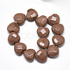 Synthetic Goldstone Beads Strands G-S357-E01-18-2