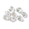 100Pcs Electroplate Glass Beads EGLA-P060-01A-HR01-1