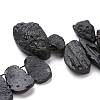 Natural Tektite Beads Strands G-K419-02A-1