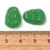 Dyed Natural Malaysia Jade Carved Cabochons G-Q192-03-3