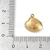 Ocean 304 Stainless Steel Charms STAS-P390-01B-G-3
