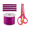 Pandahall Plastic Wire Twist Ties AJEW-TA0017-18E-24