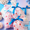 30Pcs 3 Colors Polyester Satin Bowknot for Ornament Accessories DIY-TA0010-77B-5