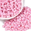 Baking Paint Pearlized Glass Seed Beads SEED-T008-03H-1