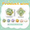 12Pcs 6 Colors Handmade Polymer Clay Beads CLAY-FG0001-01B-2