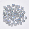 Transparent Spray Painted Glass Charms X-GLAA-R211-05-D01-1