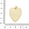 Natural White Shell Pendants KK-C162-001A-G-3