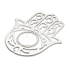 201 Stainless Steel Laser Cut Connector Charms STAS-Z116-07P-2