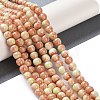 Baking Paint Glass Bead Strands GLAA-H031-01A-02-2
