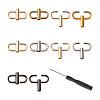 Adjustable Iron Buckles for Chain Strap Bag FIND-TA0001-18-2