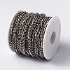 Tarnish Resistant 304 Stainless Steel Twisted Chain Curb Chains CHS-L014-01P-2