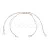Polyester Cord Braided Bracelet Making AJEW-JB01377-01-1