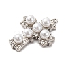 Brass Micro Pave Cubic Zirconia Pendants KK-F895-10P-2