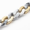 Acrylic & CCB Plastic Curb Chain Phone Case Chain HJEW-JM00485-06-2