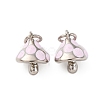 Brass Enamel Charms ZIRC-P067-04P-NR-1
