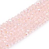 Electroplate Glass Beads Strands EGLA-A044-T2mm-L22-1