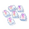 Acrylic Beads OACR-E007-02B-1