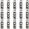 20Pcs Alloy Card Locks FIND-GF0008-48B-P-1