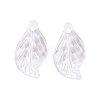Transparent Acrylic Pendants TACR-G050-02B-1