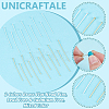 100Pcs 2 Colors Brass Flat Head Pins KK-UN0003-99-5