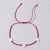 Bohemian Style Glass Seed Beads Braided Bead Bracelets IF6701-1-1