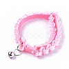 Adjustable Polyester Lace Dog/Cat Collar MP-K001-B01-1