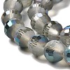 Electroplate Glass Beads Strands EGLA-Z001-03A-HP01-3