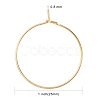 Ion Plating(IP) 316L Surgical Stainless Steel Hoop Earring Findings STAS-D164-01G-7