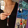 16Pcs Brass Bolo Tie Slide Clasps KK-NB0004-19-5
