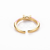 Brass Enamel Cuff Rings RJEW-T016-29E-NF-2
