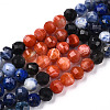 Natural & Synthetic Mixed Gemstone Beads Strands G-D080-A01-01-10-4