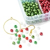 DIY Christmas Theme Earring Making Kit DIY-YW0007-41-2
