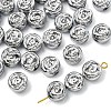 30Pcs Electroplate Opaque Glass Beads EGLA-YW0005-57B-D02-1