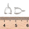 SHEGRACE Brass Ice Pick Pinch Bails XGRQ1U691-371P-3
